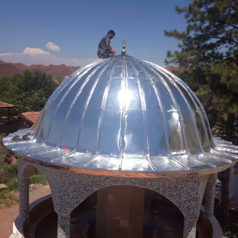 Bakır Kubbe Çatı Kaplama Bakır Kubbe Çatı Kaplama