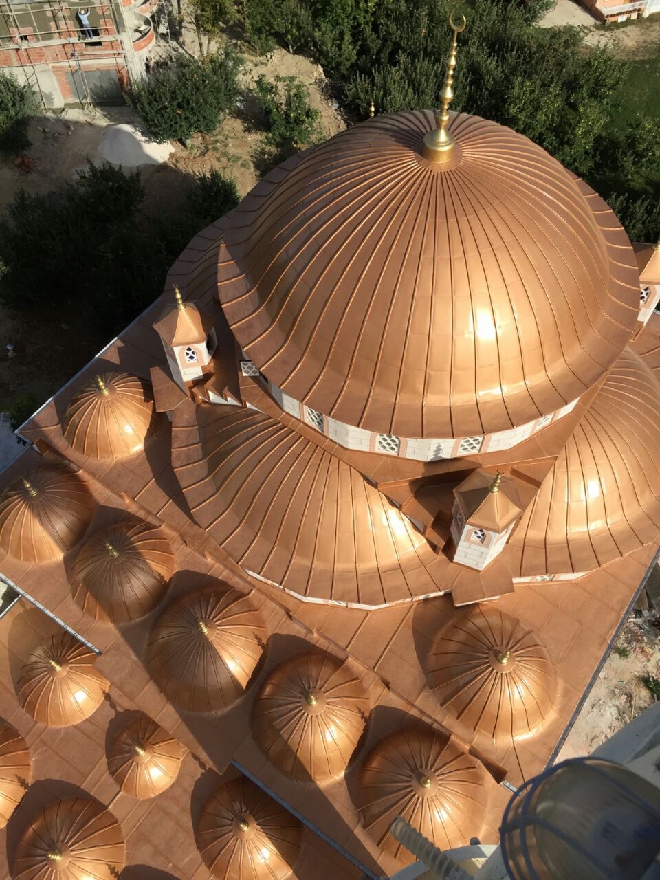 Bakır Kubbe Çatı Kaplama Bakır Kubbe Çatı Kaplama