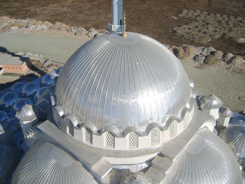 Bakır Kubbe Çatı Kaplama Bakır Kubbe Çatı Kaplama